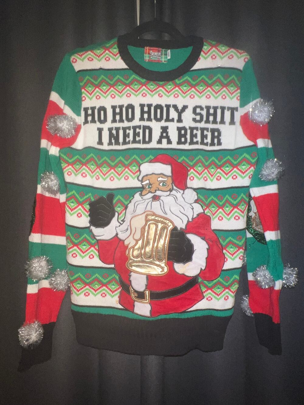 Ugly Christmas Sweater Xmas Size Small Spencer’s